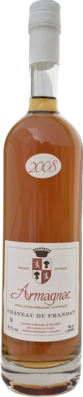 Armagnac 2008 70 cl détouré